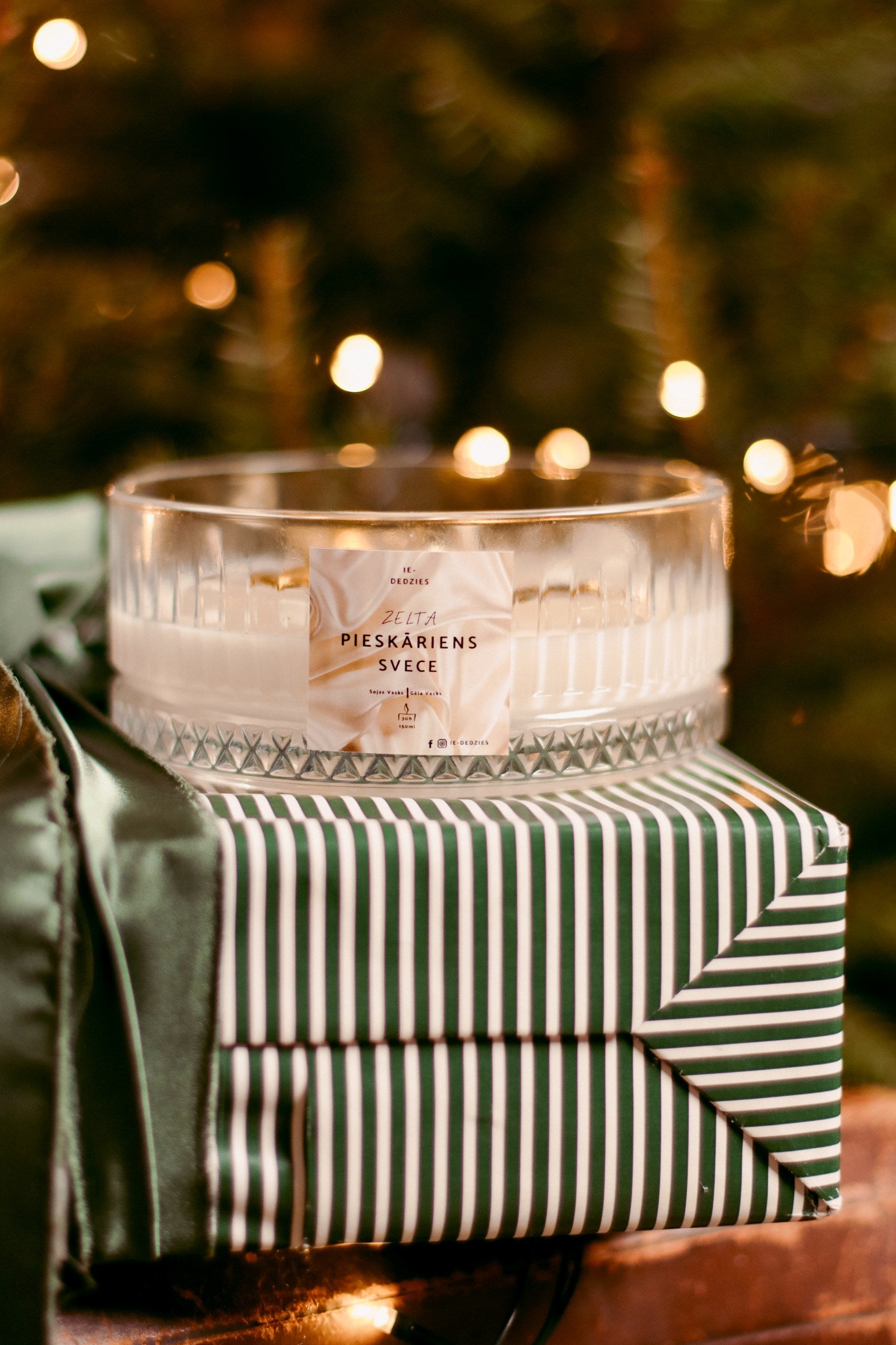 Ledus Šampanieša Svece